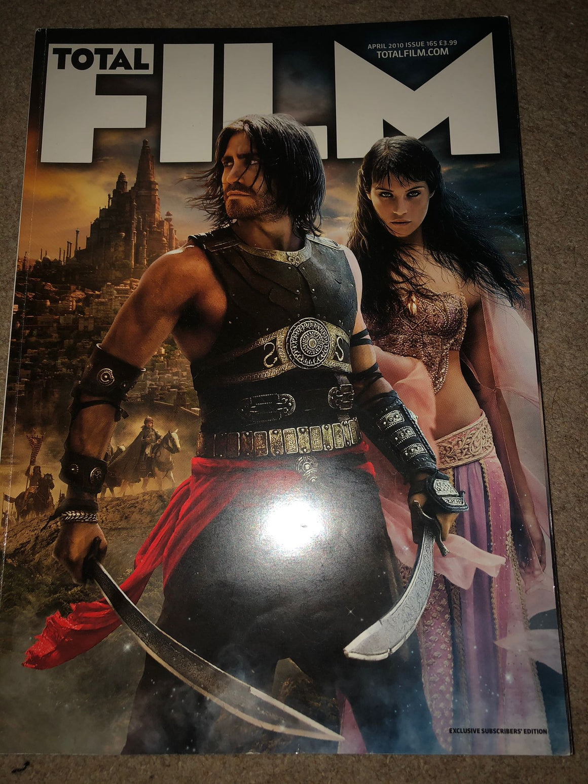 TOTAL FILM Mag 04/2010 JAKE GYLLENHAAL COVER FEATURE