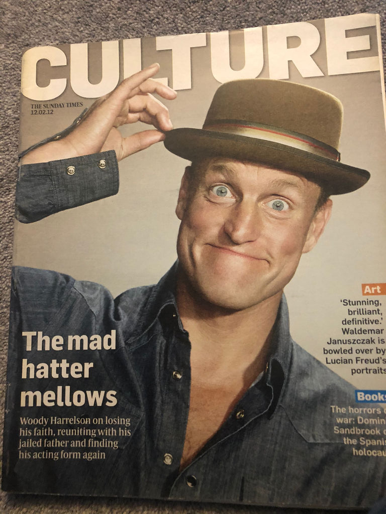 CULTURE Mag 12/02/2012 WOODY HARRELSON Reece Shearsmith