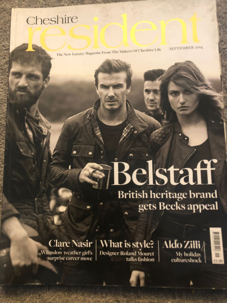 CHESHIRE RESIDENT Mag September 2014 David Beckham