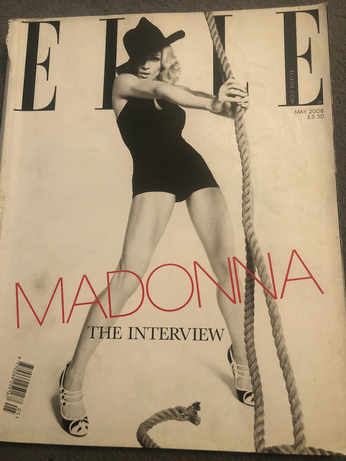 Elle Magazine UK - May 2008- Madonna subscriber cover