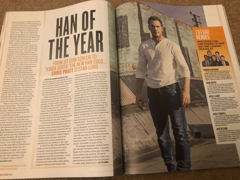 Empire Magazine June 2013 Chris Pratt Interview