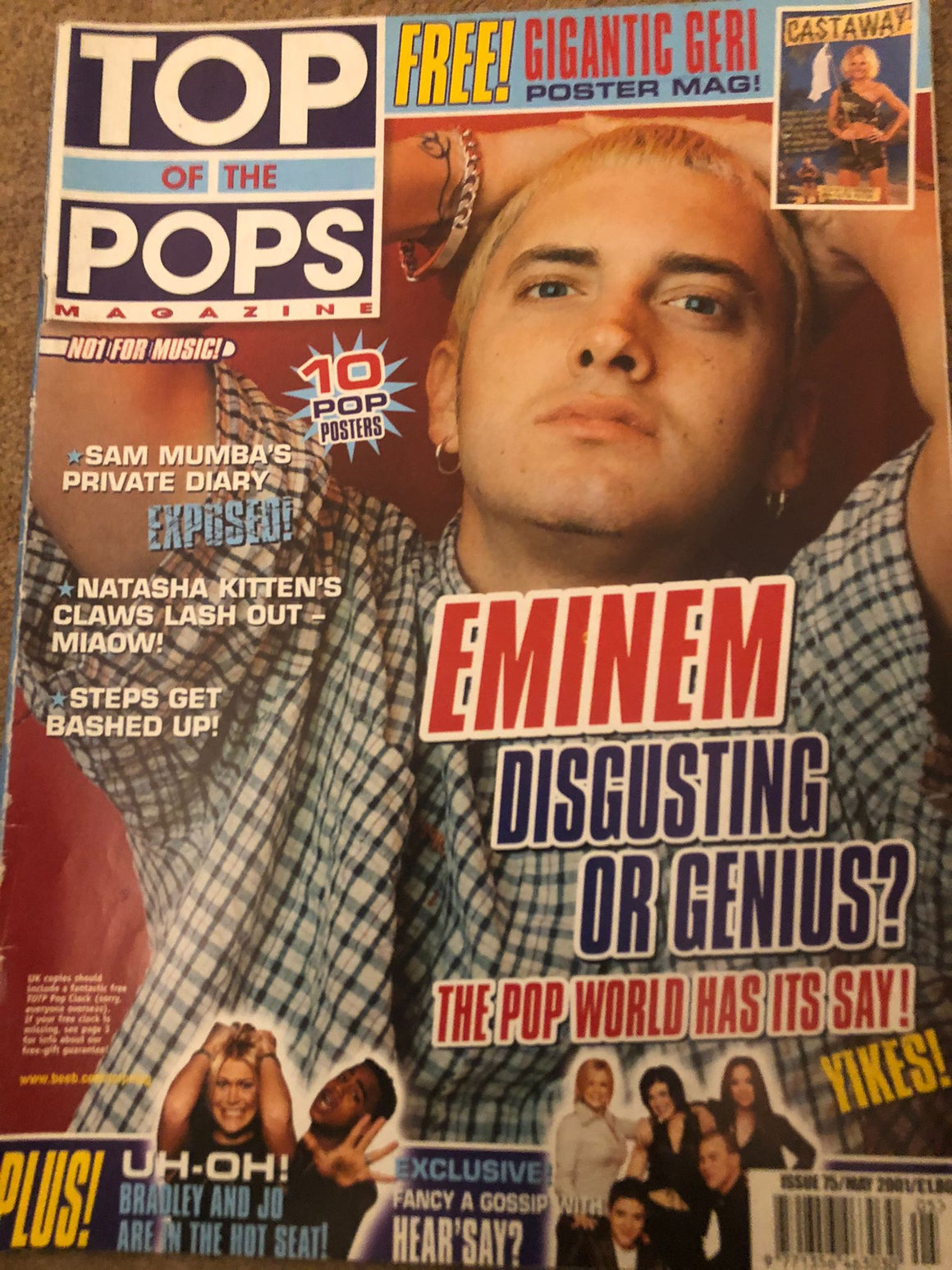 TOP OF THE POPS Magazine #75 EMINEM COVER