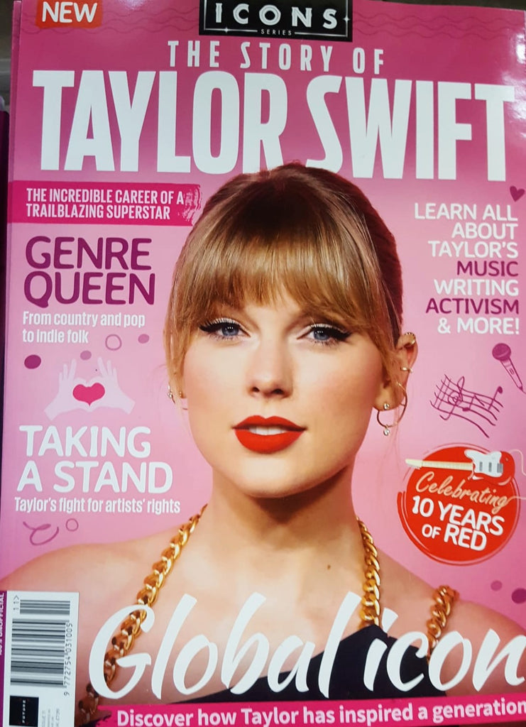 Icon Series Magazine Feb 2022 TAYLOR SWIFT - CELEBRATING 10 YEARS OF RED
