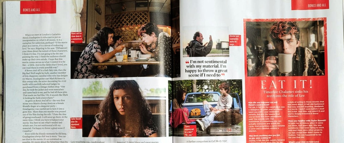 SFX Magazine #359 Bones and All Timothee Chalamet Interview