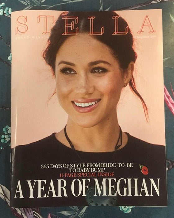UK Stella Magazine November 2018: MEGHAN MARKLE COVER AND FEATURE