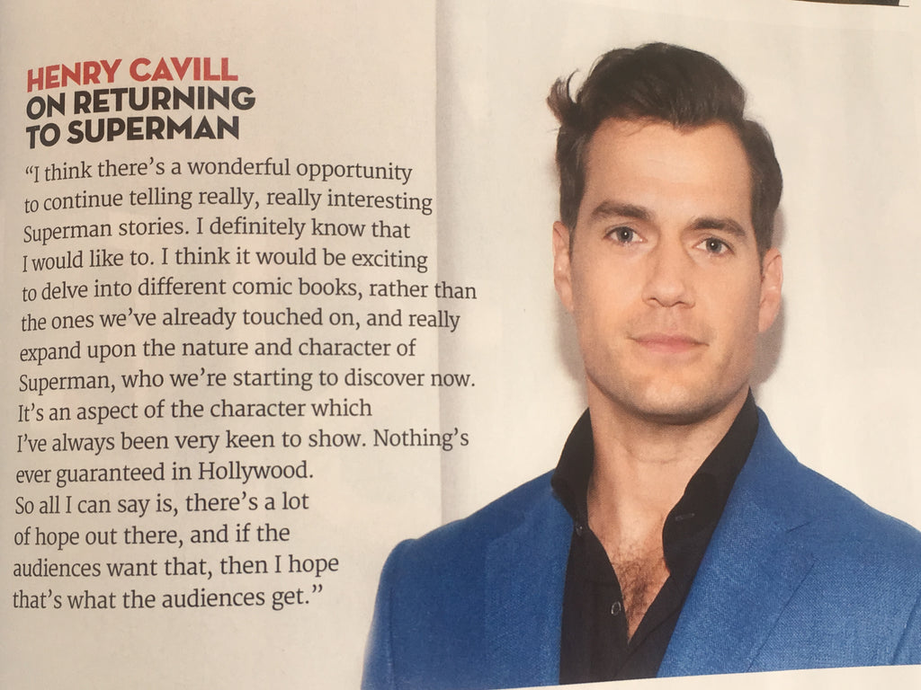 UK Total Film Magazine July 2018 Mission Impossible Tom Cruise Henry Cavill