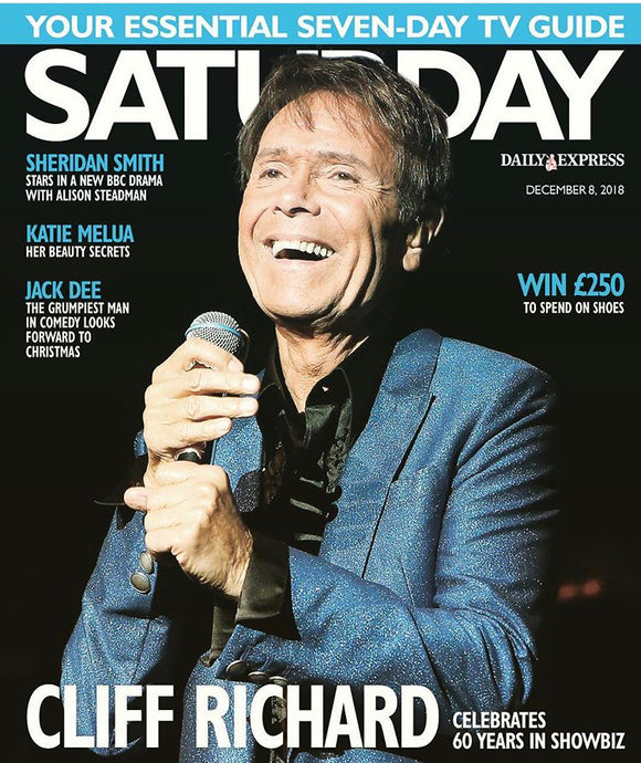 UK Saturday Express Magazine December 2018 Cliff Richard Cover
