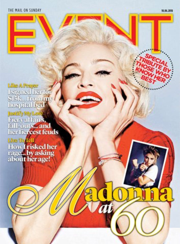 British Event UK Magazine June 2018: MADONNA COVER STORY & FEATURE