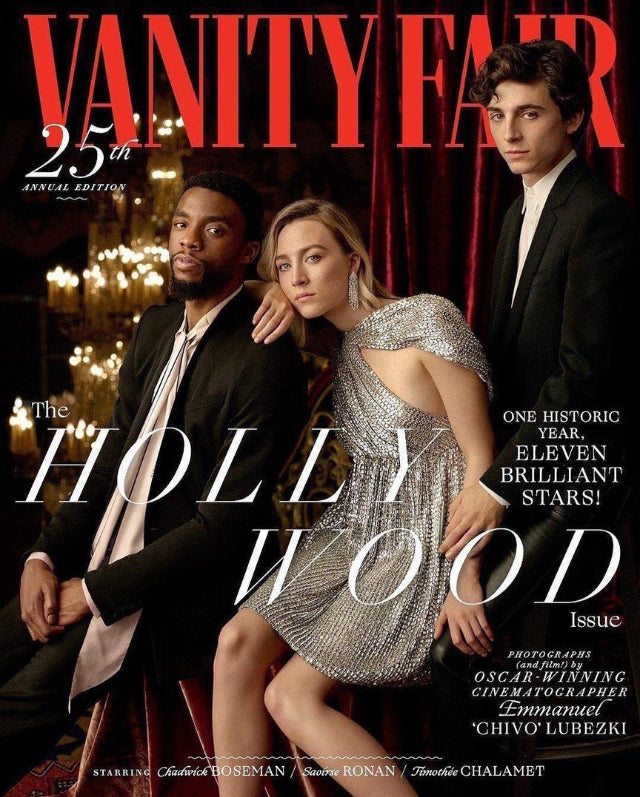 VANITY FAIR Magazine Hollywood 2019 Edition Timothée Chalamet Rami Malek Nicholas Hoult Chadwick Boseman