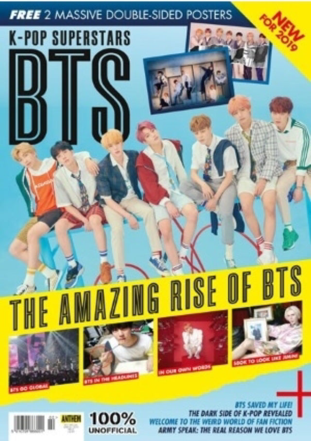 K-Pop Superstars BTS 84 page glossy UK magazine - Volume 2