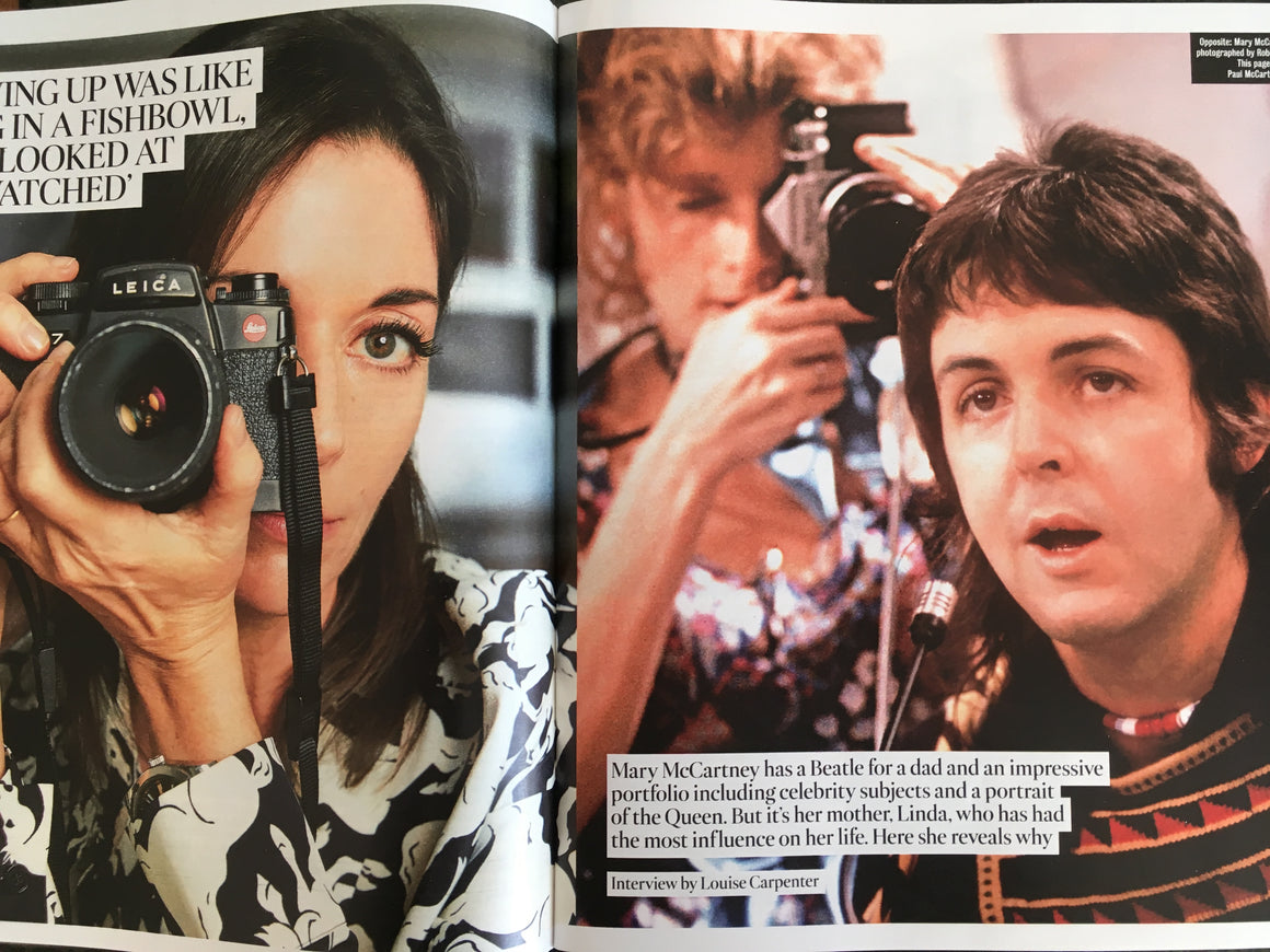 UK Times Magazine January 2019: Felicity Jones - Mary on Sir Paul McCartney & Linda