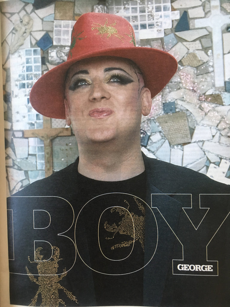UK Seven Magazine 5 October 2008 Boy George Tom Burke