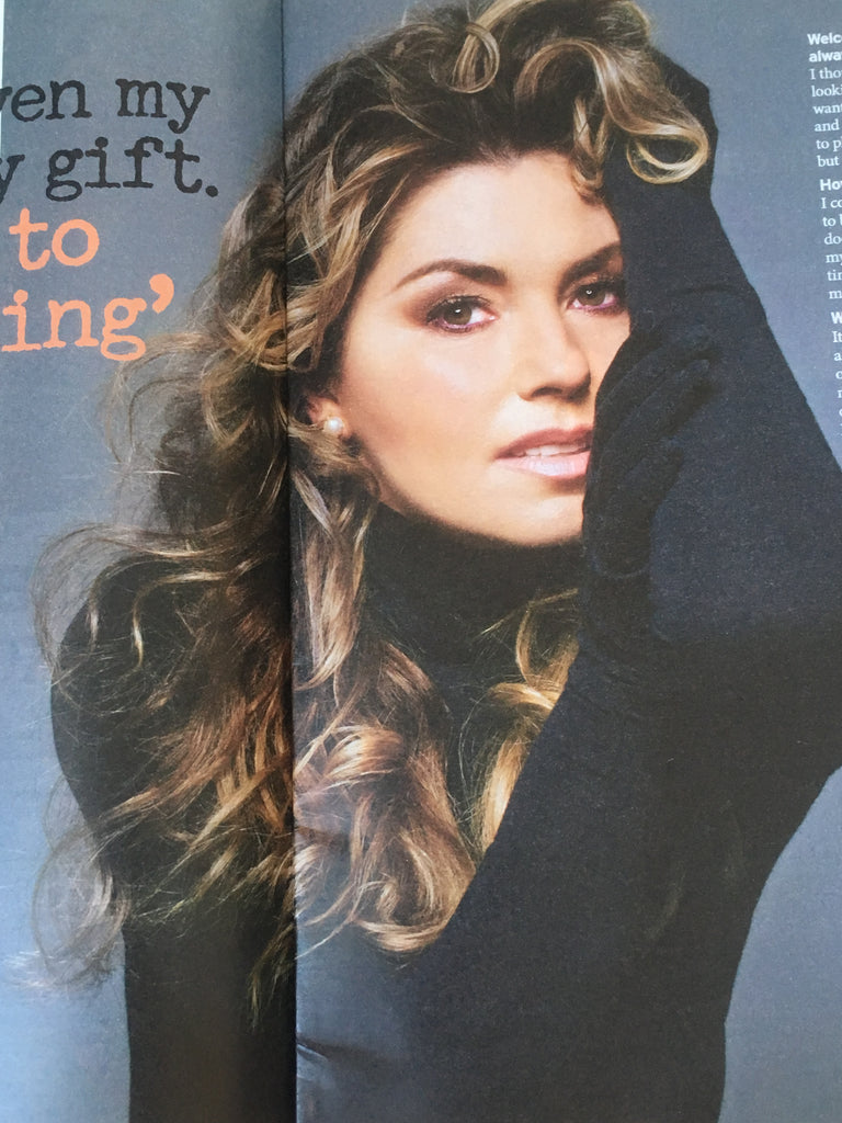 UK Notebook Magazine June 2018 Shania Twain Cover
