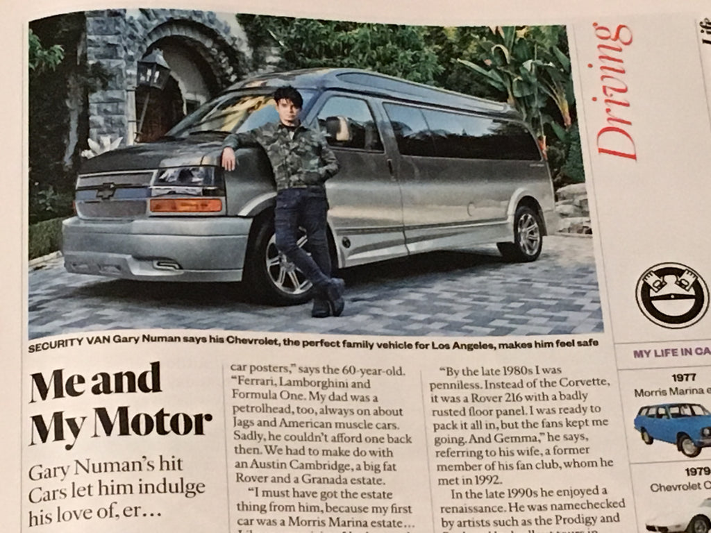 UK Sunday Times Magazine February 2019: Gary Numan Sarah Brightman