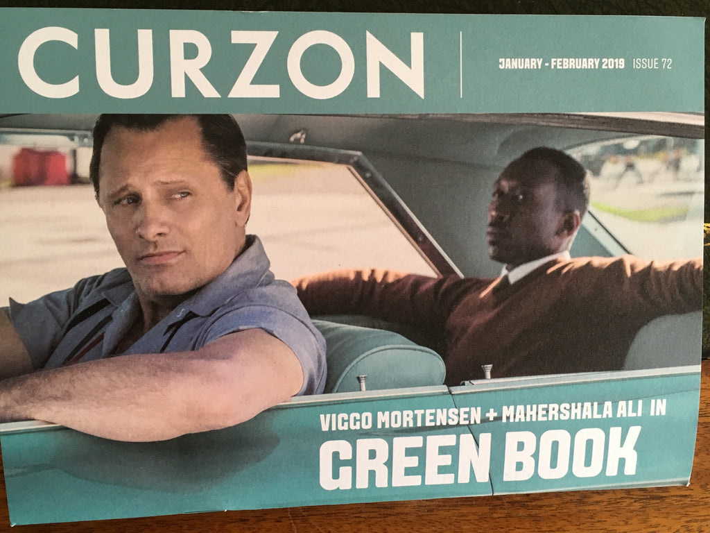 UK Curzon magazine January 2019: Viggo Mortensen Mahershala Ali Green Book Cover