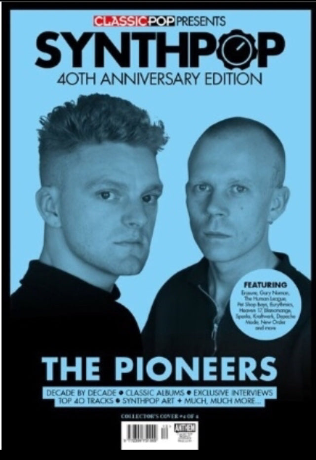 CLASSIC POP PRESENTS magazine - Synth-Pop 40th anniversary - Erasure Cover