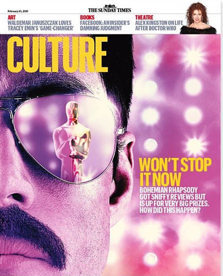 UK CULTURE Magazine FEB 2019: RAMI MALEK - BOHEMIAN RHAPSODY COVER STORY