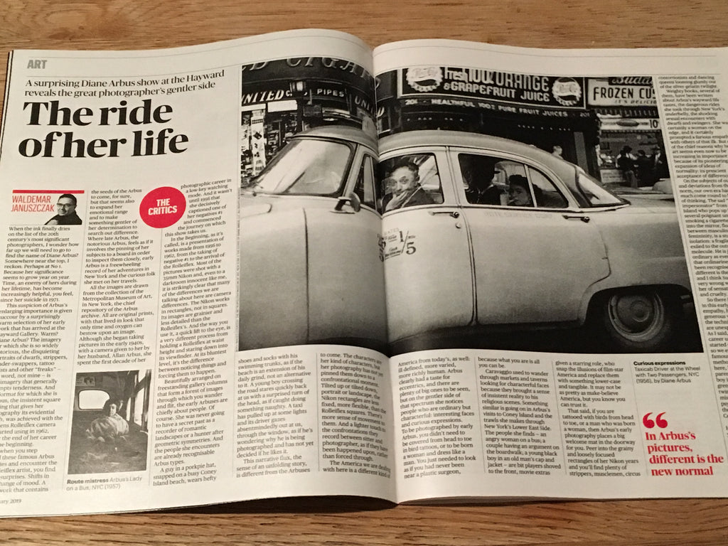 UK CULTURE Magazine FEB 2019: LENA HEADEY Gillian Anderson DIANE ARBUS Lily James