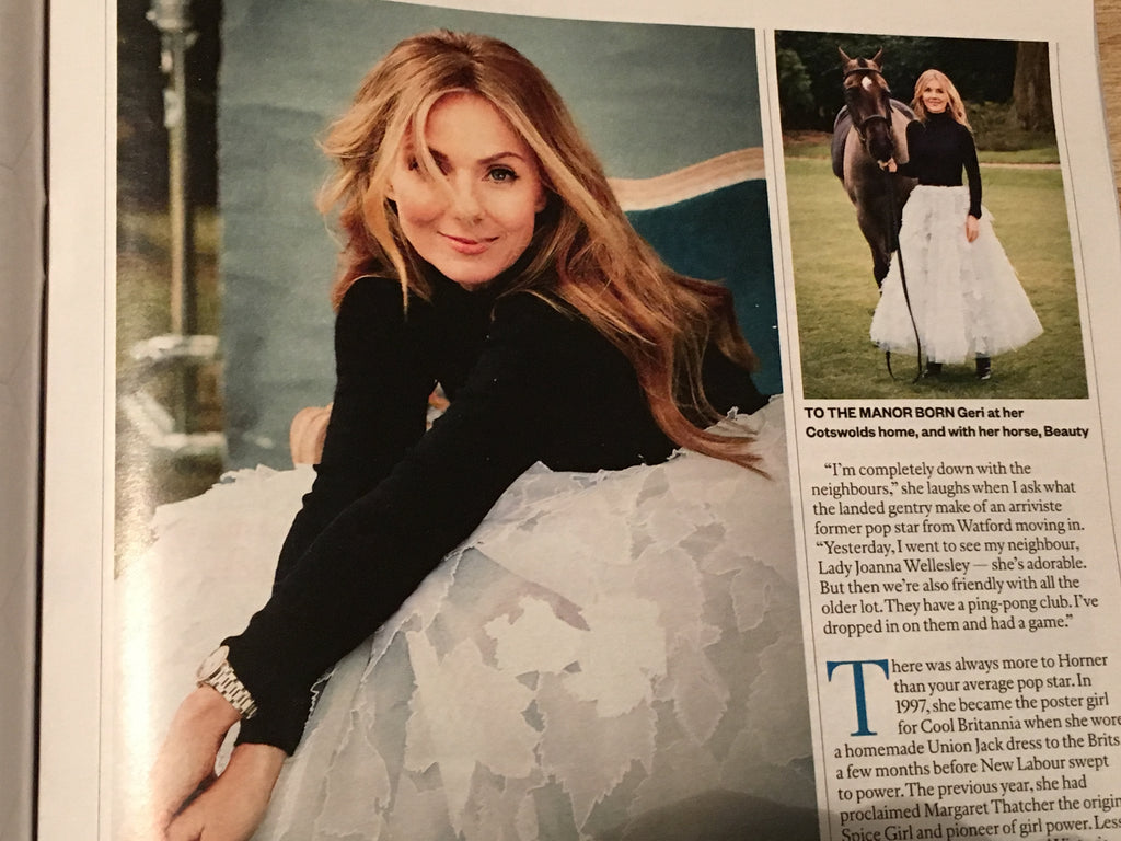 UK Sunday Times Magazine Feb 2019: SPICE GIRLS - GERI HALLIWELL HORNER COVER