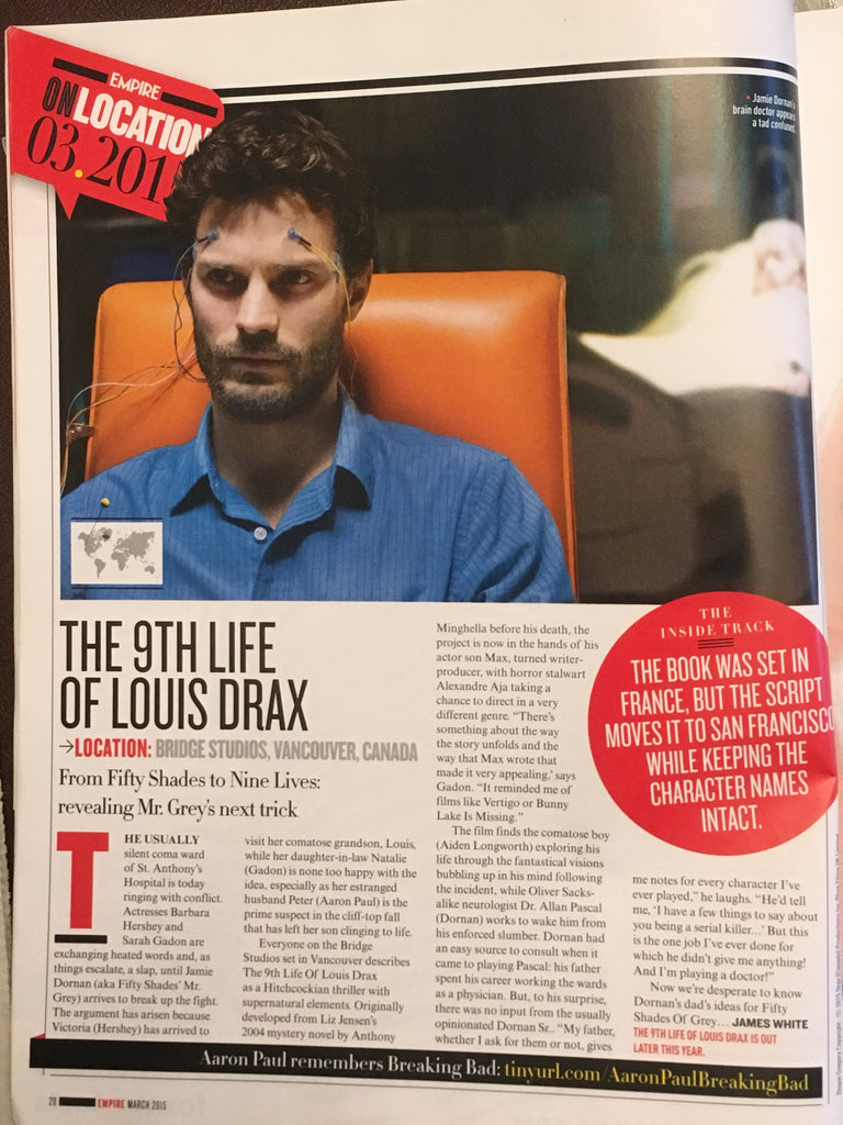 UK Empire Magazine March 2015: JAMIE DORNAN on Locaton