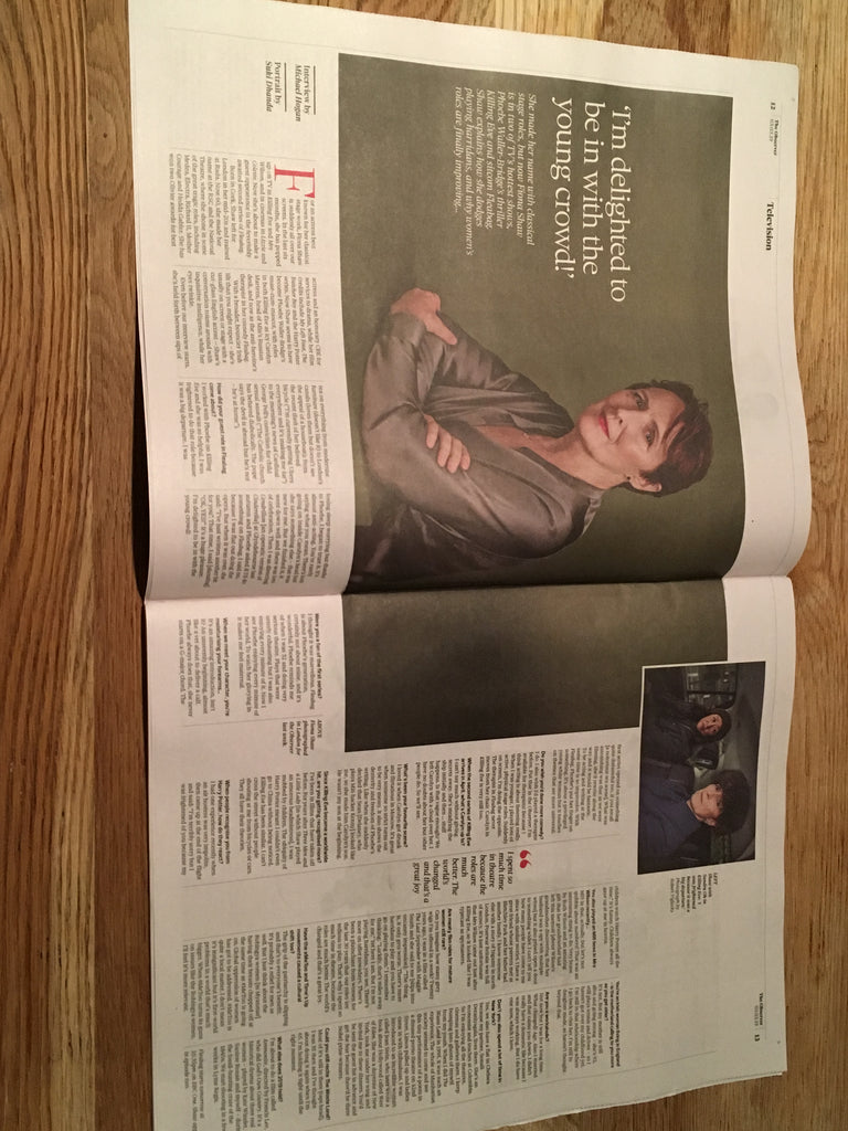 UK Observer Review MARCH 2019: FIONA SHAW Andy Nyman JACK LOWDEN Florence Pugh