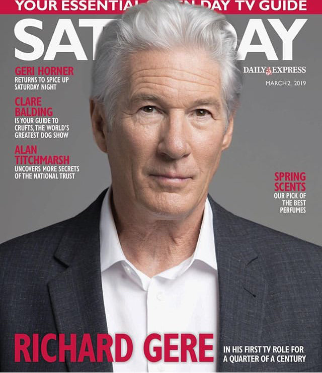 UK Saturday Magazine 3/2019: RICHARD GERE John Barrowman GERI HORNER Imagination