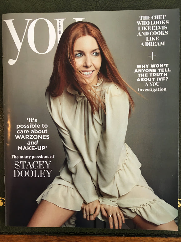 UK You Magazine March 2019: FREDDIE MERCURY Queen - STACEY DOOLEY COVER