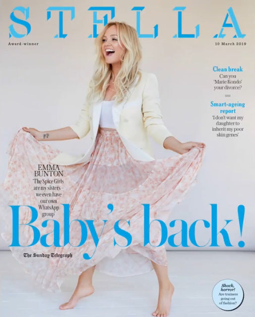 UK Stella Magazine March 2019: The Spice Girls Emma Bunton Cover Interview