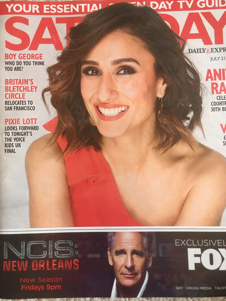 UK SATURDAY magazine 07/2018 ANITA RANI Boy George RICK ASTLEY Nana Mouskouri