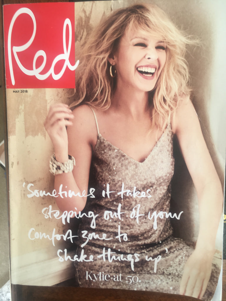 UK Red Magazine May 2018 KYLIE MINOGUE Rare Subscribers Cover