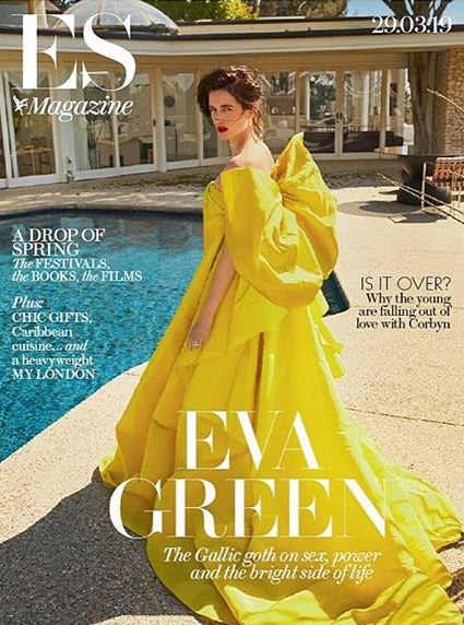 London ES Magazine 29th March 2019: Eva Green Cover Interview