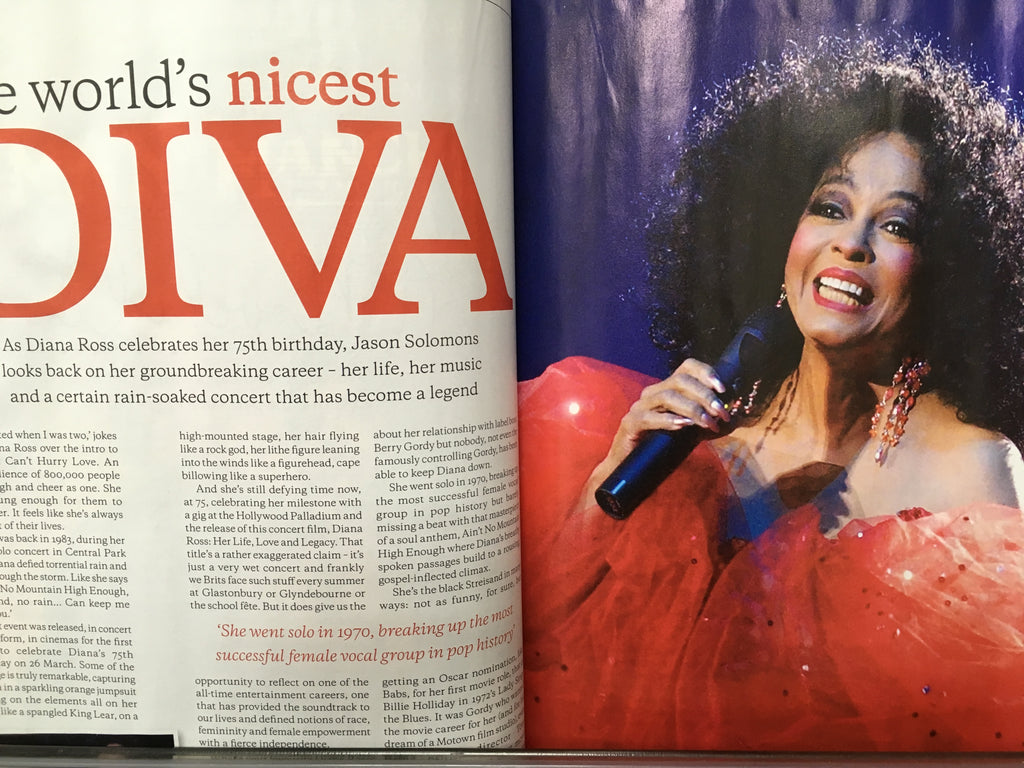 UK The Lady Magazine April 2019: DIANA ROSS EXCLUSIVE FEATURE