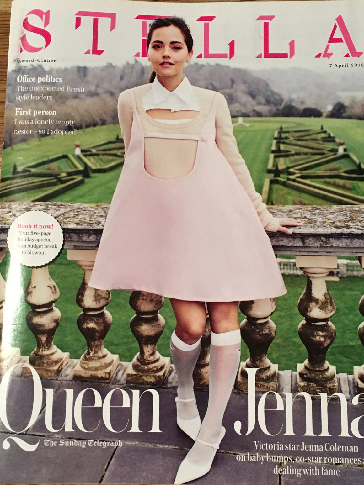 UK Stella Magazine April 2019 Jenna Coleman cover & interview