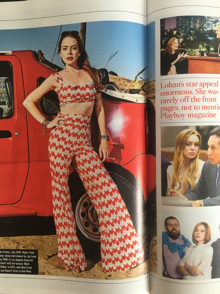 UK TIMES Magazine August 2018: LINDSAY LOHAN interview CHER