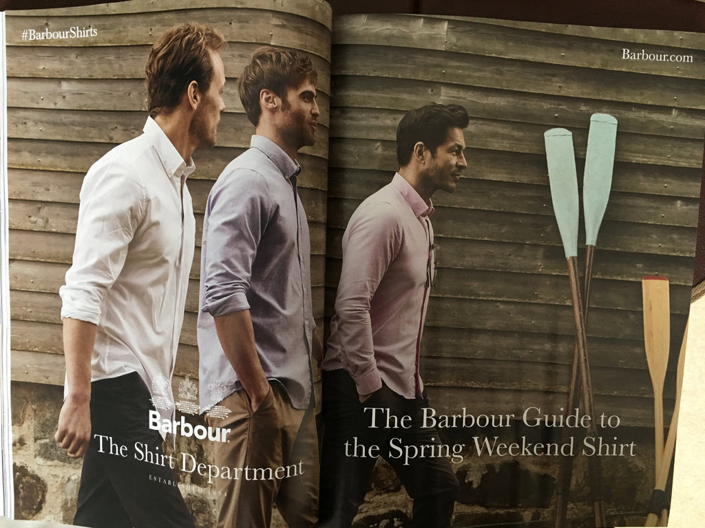 British GQ Magazine May 2019: Sam Heughan for Barbour Menswear