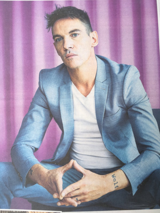 UK Times Weekend 11th August 2018: Jonathan Rhys Meyers Interview