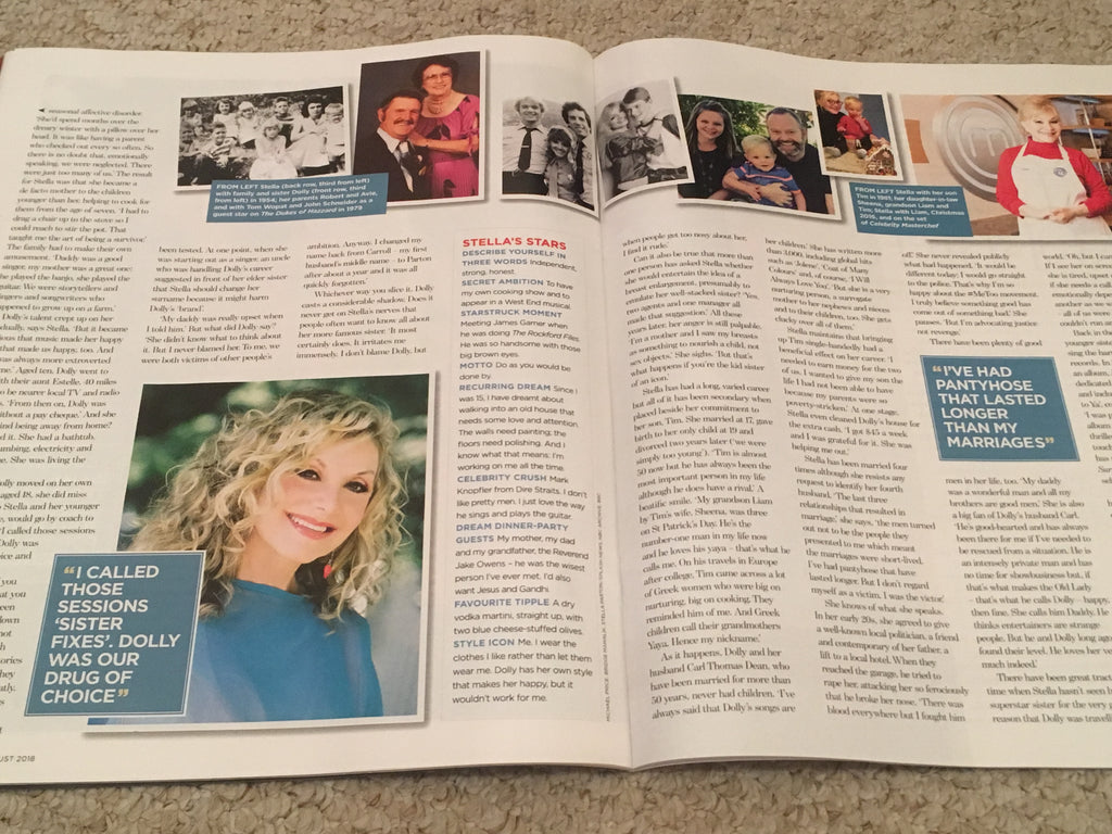 UK YOU Magazine August 2018: STELLA PARTON On Dolly Parton Photo Interview - Rosie Marcel