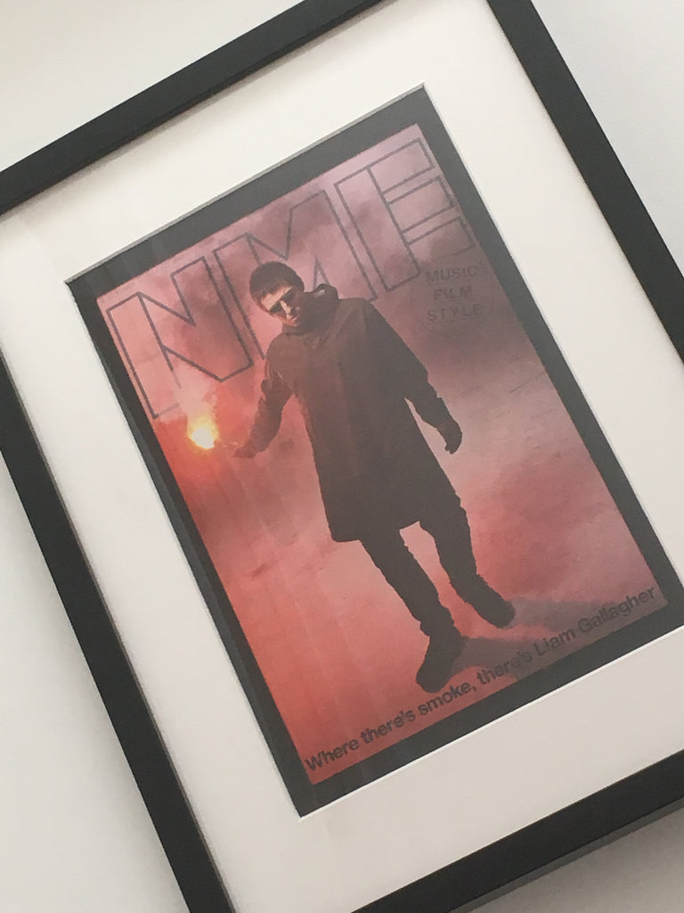 The NME Magazine 2017:  Liam Gallagher - OASIS Limited Framed Edition