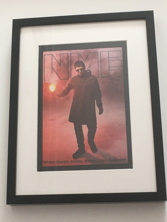 The NME Magazine 2017:  Liam Gallagher - OASIS Limited Framed Edition