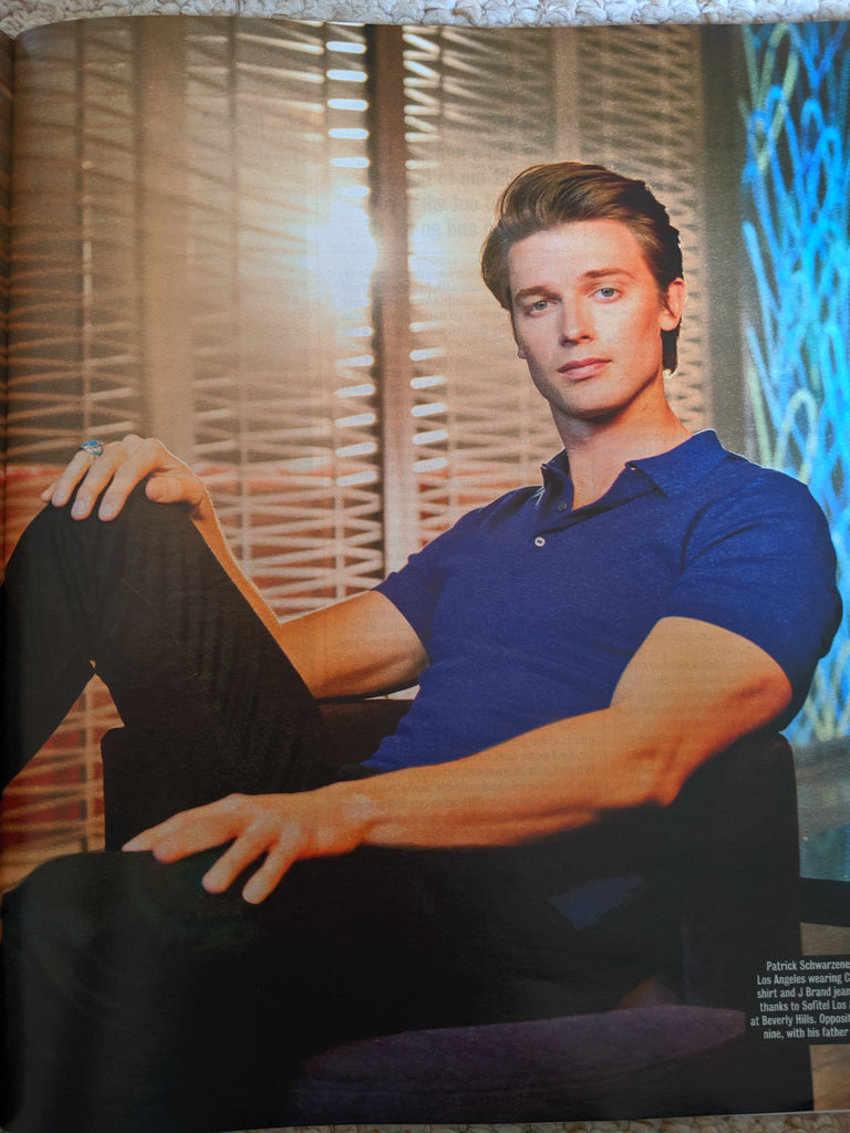 UK Times Magazine February 2020: PATRICK SCHWARZENEGGER (ARNOLD)
