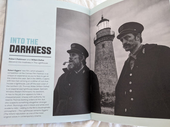 UK CURZON Magazine JAN 2020: Robert Pattinson Lighthouse PARASITE