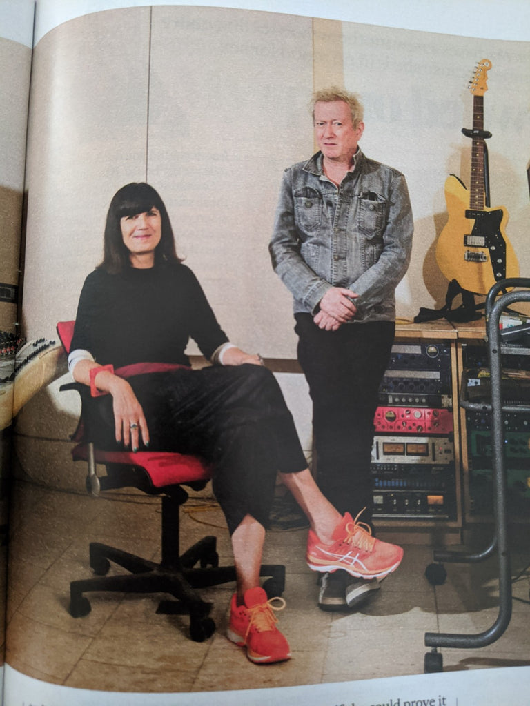 SUNDAY TIMES magazine February 16 2020: DAVID GANDY Andy Gill (Gang of Four)