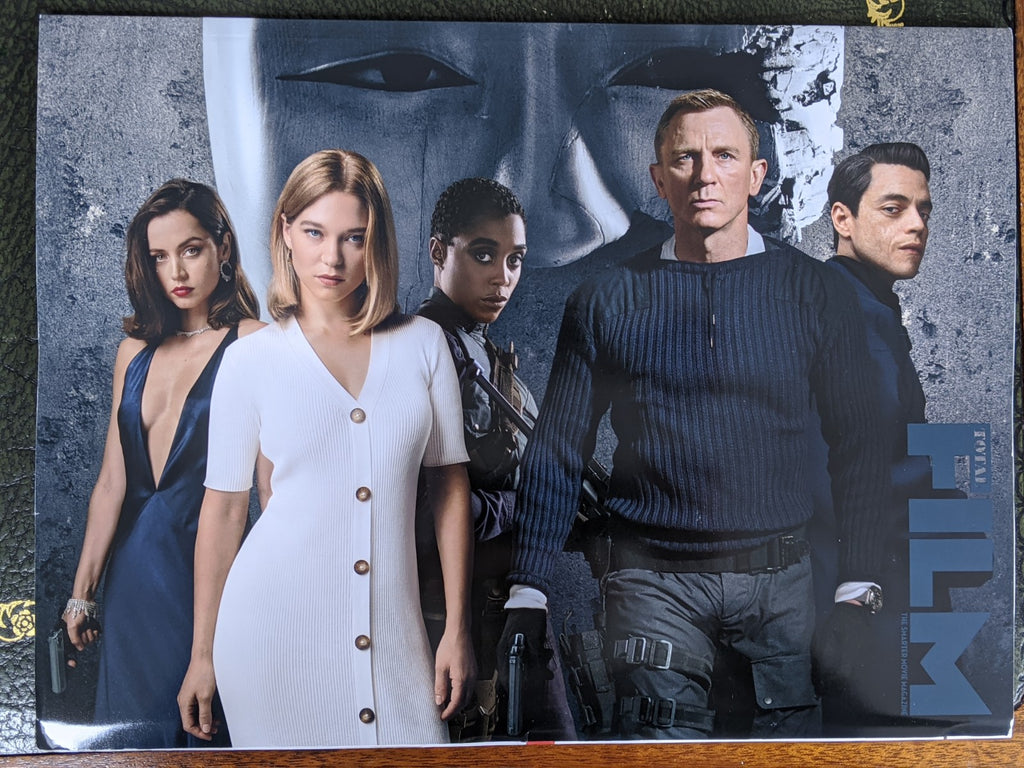 UK Total Film Magazine March 2020 Rare Subscribers Cover Rami Malek Daniel Craig