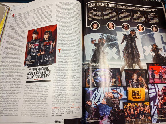 UK Kerrang! Magazine 7th March 2020: Babymetal Biffy Clyro PVRIS
