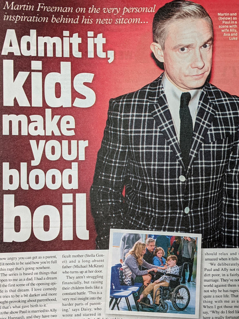 UK Weekend Magazine 7 March 2020: Martin Freeman