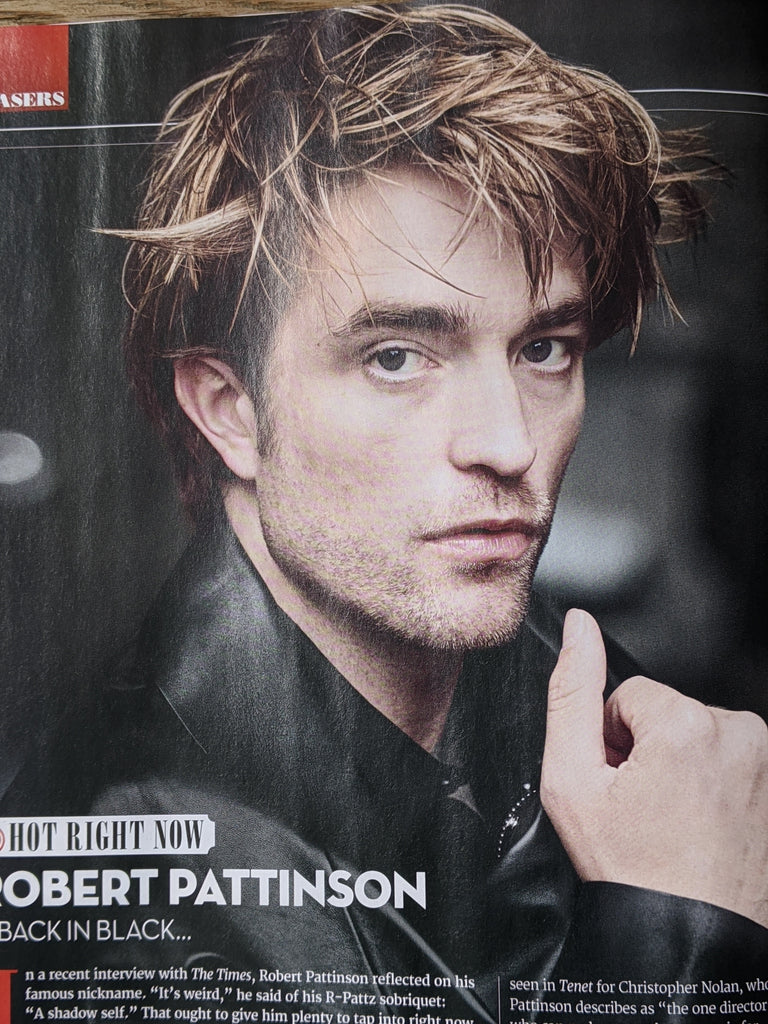 UK Total Film Magazine April 2020: Black Widow Robert Pattinson