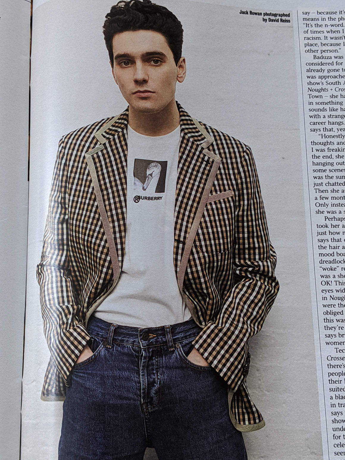 UK Times Magazine 11th April 2020: Jack Rowan Masali Baduza