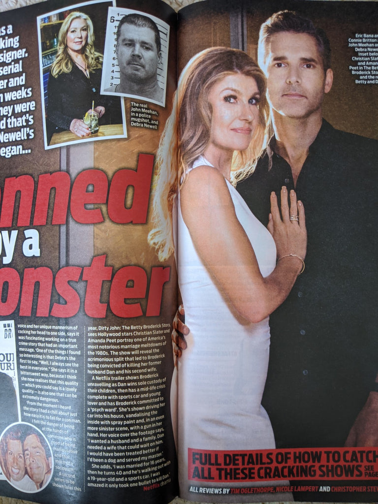 UK WEEKEND Mag April 2020: MICHELLE HARDWICK Luke Evans DAVID TENNANT Eric Bana