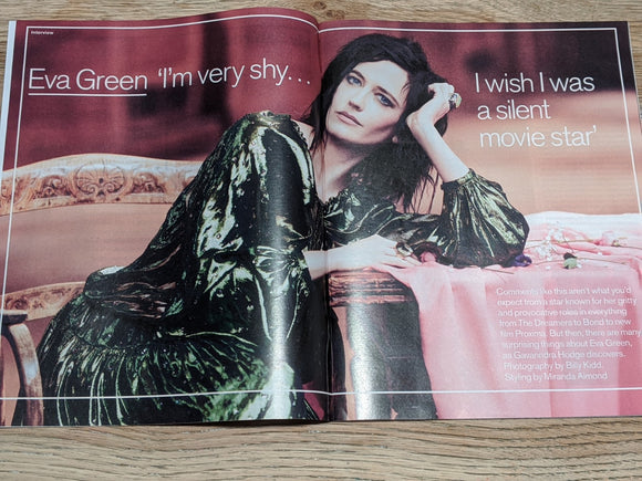 UK TELEGRAPH Magazine April 2020: EVA GREEN COVER FEATURE