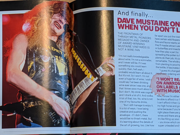 UK Shortlist Magazine 2 November 2017 Tool Maynard James Keenan Dave Mustaine